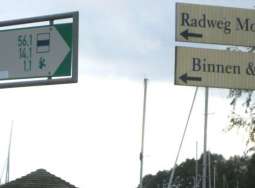 Radwege und Restaurants